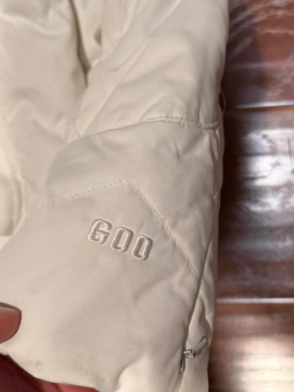 Y2K The North Face Nuptse 600 Fur Hooded White Puffer Jacket - Picture 2 of 7